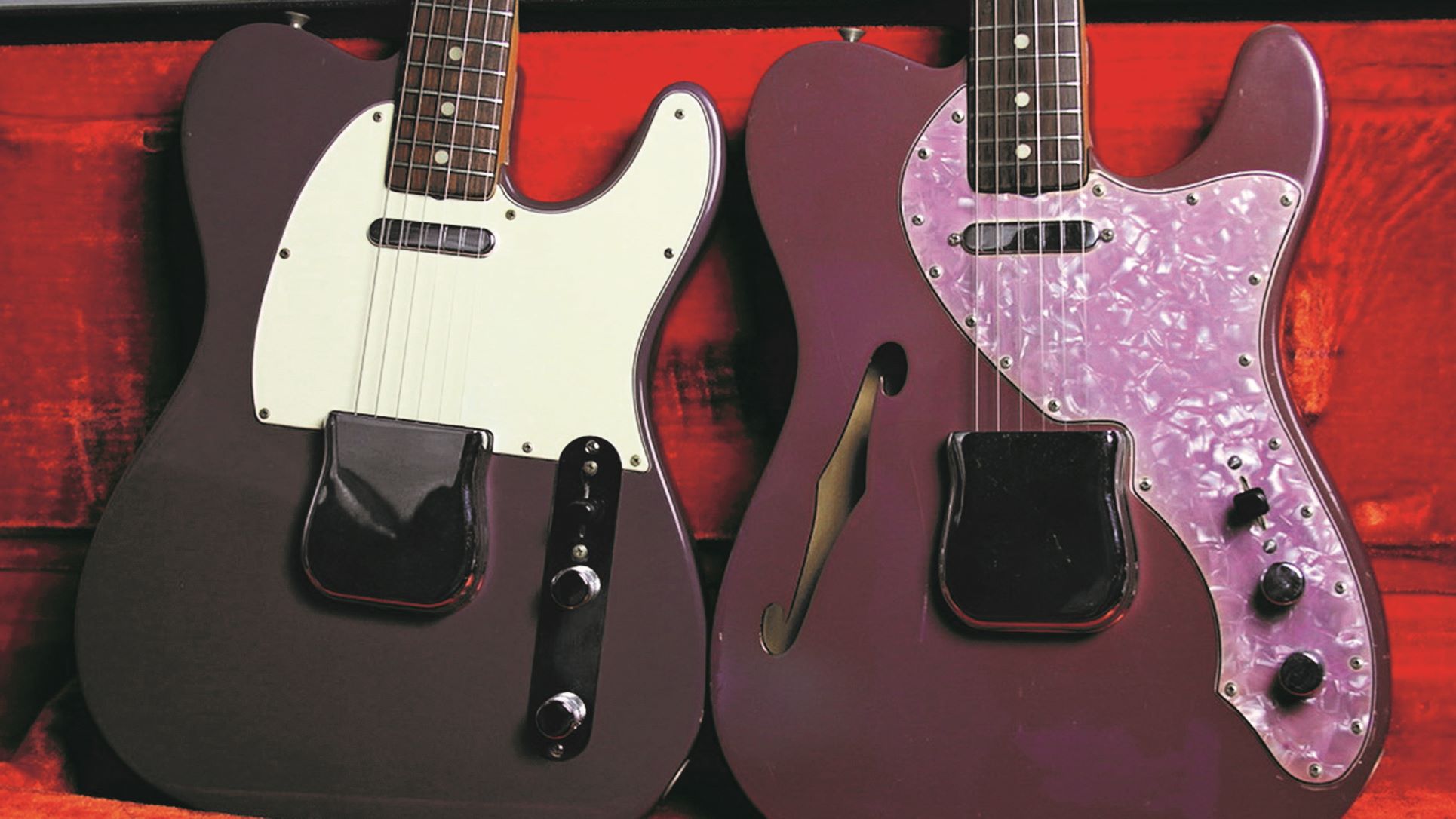 Thinline Telecaster – Lavender Lilac – Davidson's Well Strung Guitars – We  Buy and Sell Vintage Guitars