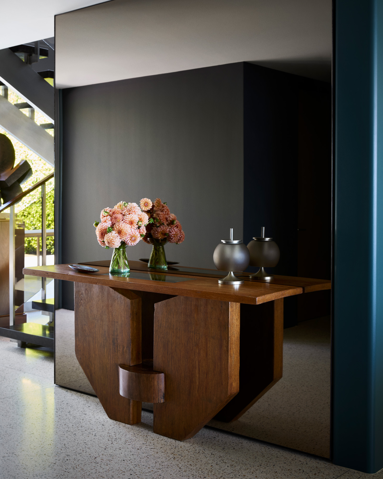 luxurious interiors of Malibu beach house by Studio Shamshiri
