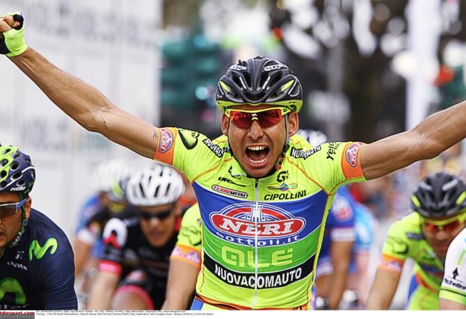 Simone Ponzi (Neri Sottoli) another celebrates victory