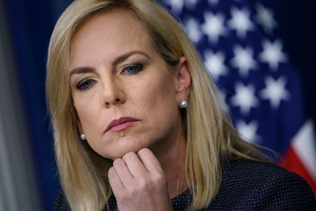 Homeland Security Secretary Kirstjen Nielsen did not get to enjoy her Mexican dinner out