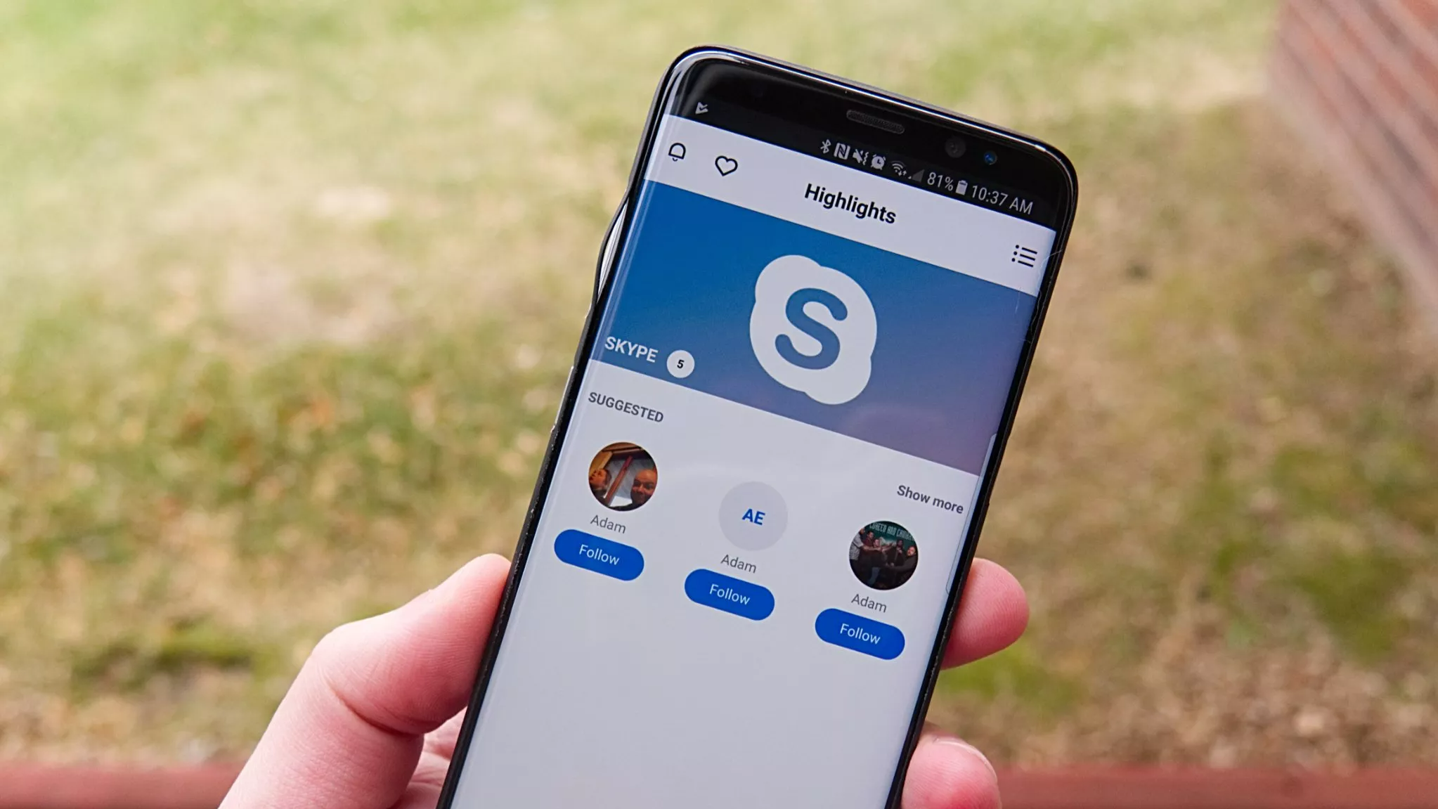 Skype-Insider-Vorschau auf Android