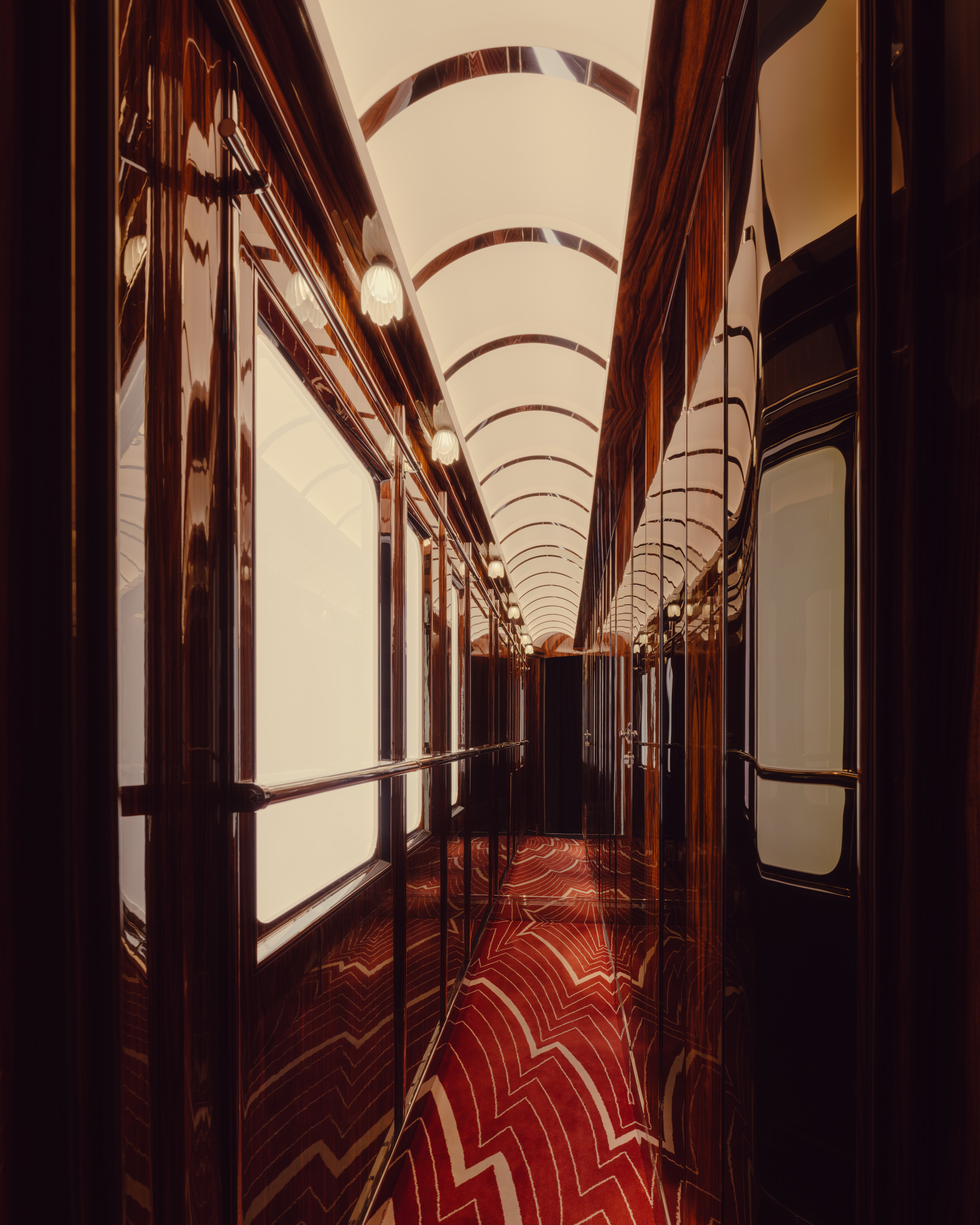 A corridor on the Orient Express, 2027