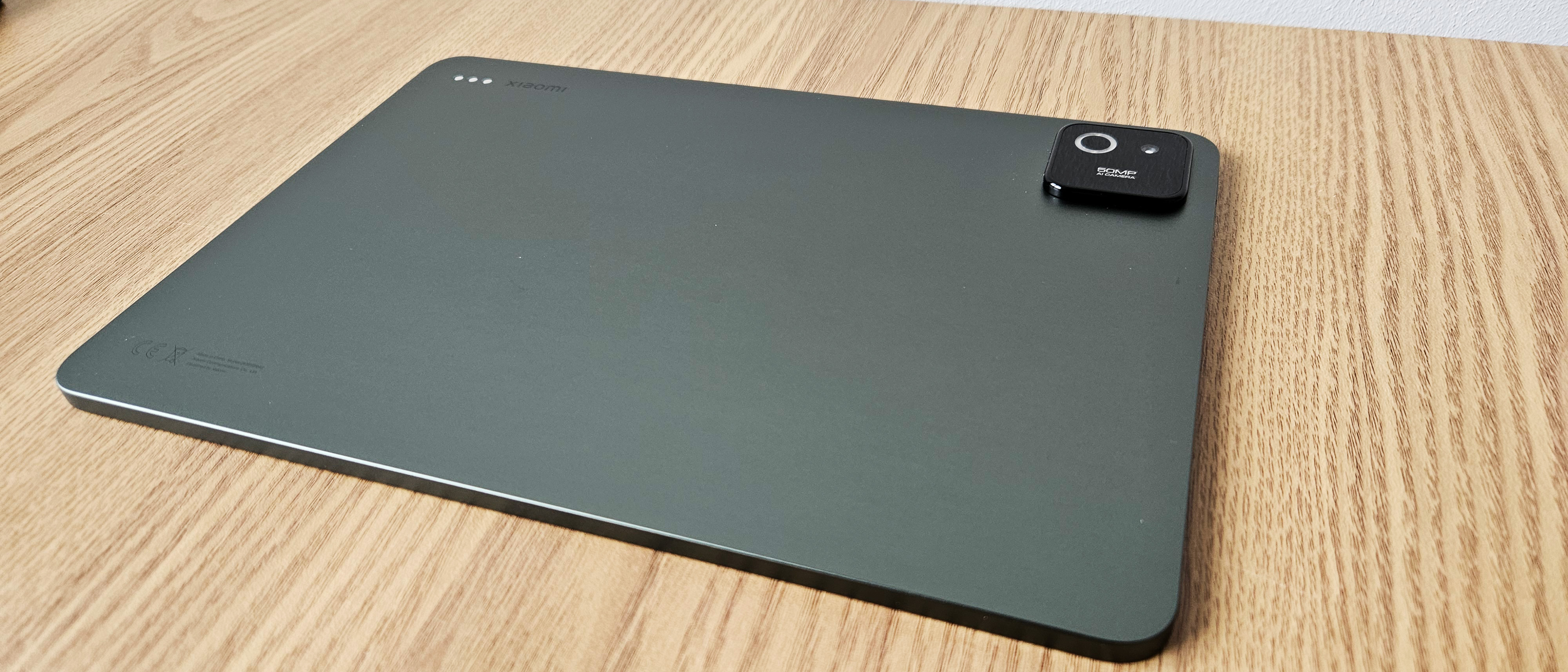 The Xiaomi 8 Pro on a desk