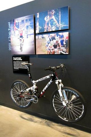 The Trek Top Fuel is one of the mountain bike models made in Waterloo, Wisconsin