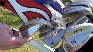 Photo of Bryson DeChambeau Avoda iron set