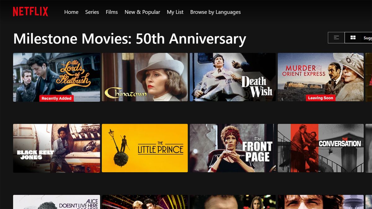 Netflix just revealed a new classic movie anniversary feature, but I