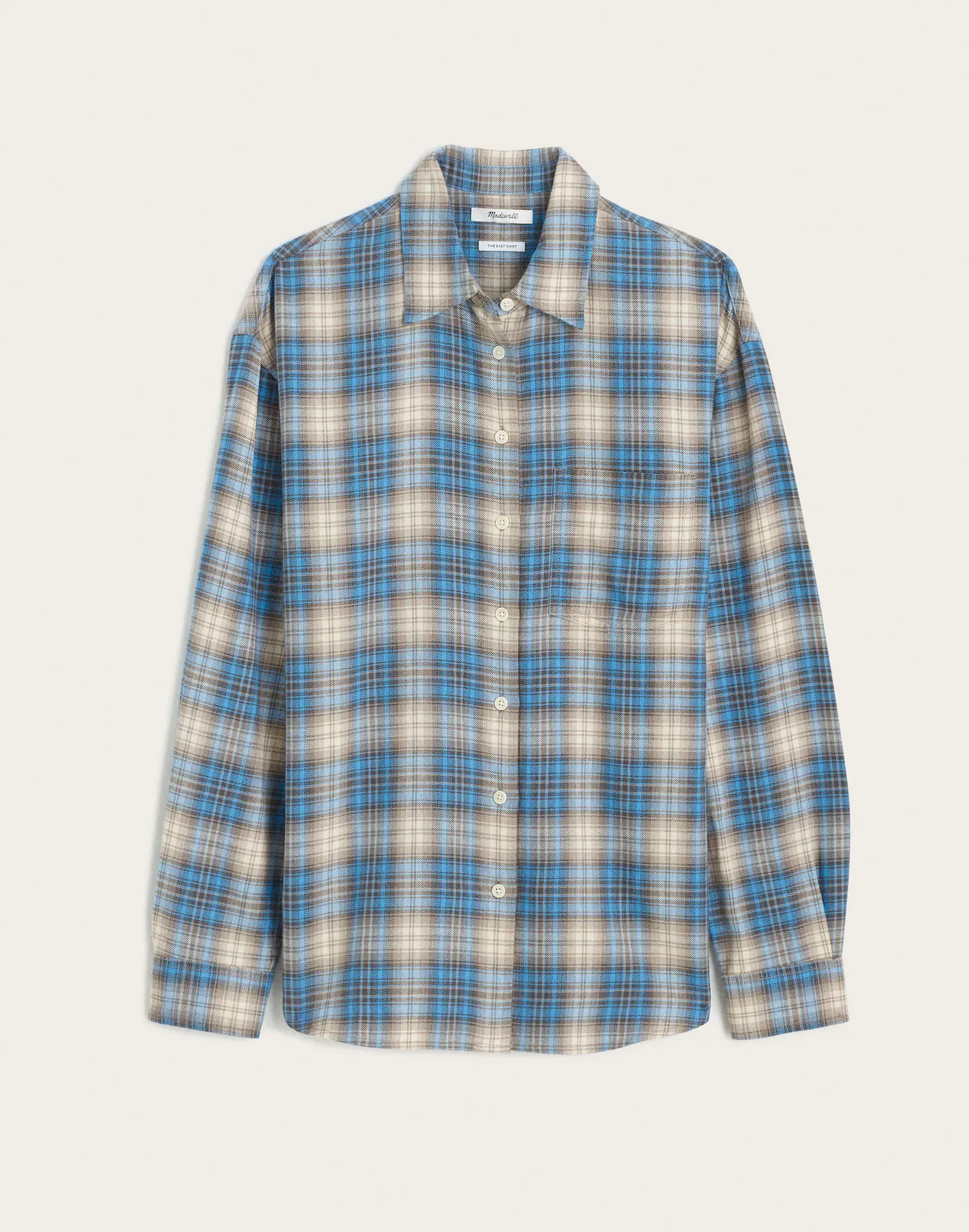 The Easy Shirt in 100% Cotton Flannel