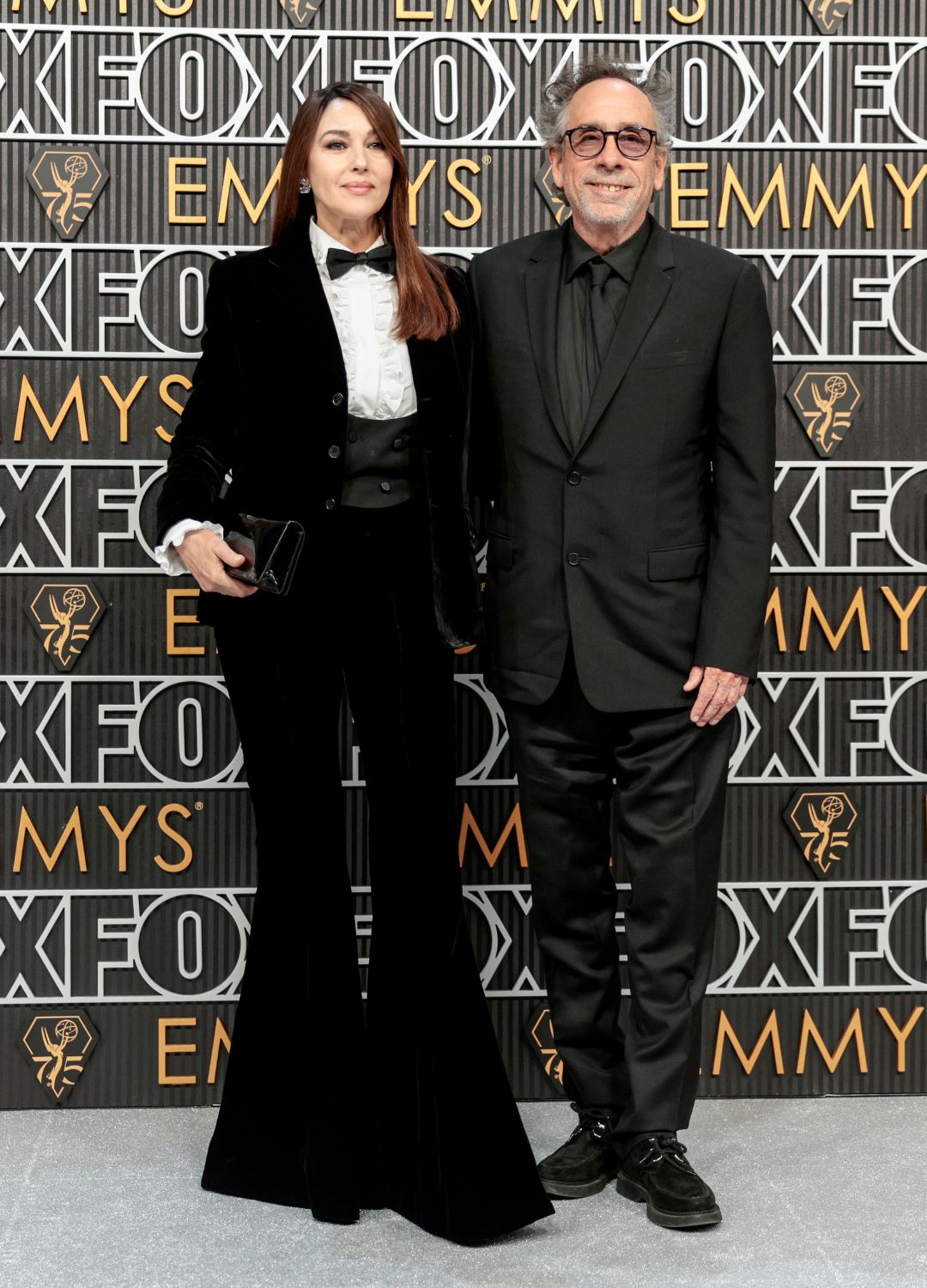 Monica Belluci and Tim Burton
