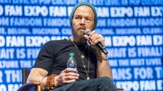 NEW ORLEANS, LOUISIANA - JANUARY 08: Ryan Hurst speaks during FAN EXPO at Ernest N. Morial Convention Center on January 08, 2022 in New Orleans, Louisiana. FAN EXPO New Orleans was previously produced as Wizard World New Orleans. (Photo by Erika Goldring/Getty Images)