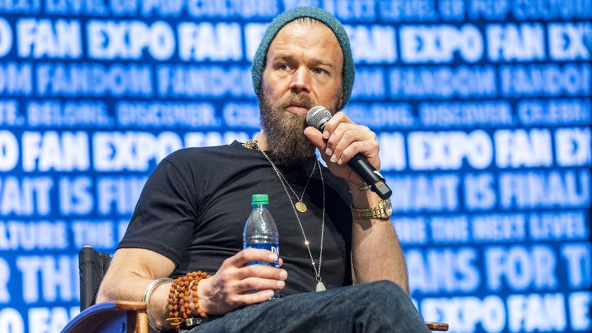 NEW ORLEANS, LOUISIANA - JANUARY 08: Ryan Hurst speaks during FAN EXPO at Ernest N. Morial Convention Center on January 08, 2022 in New Orleans, Louisiana. FAN EXPO New Orleans was previously produced as Wizard World New Orleans. (Photo by Erika Goldring/Getty Images)