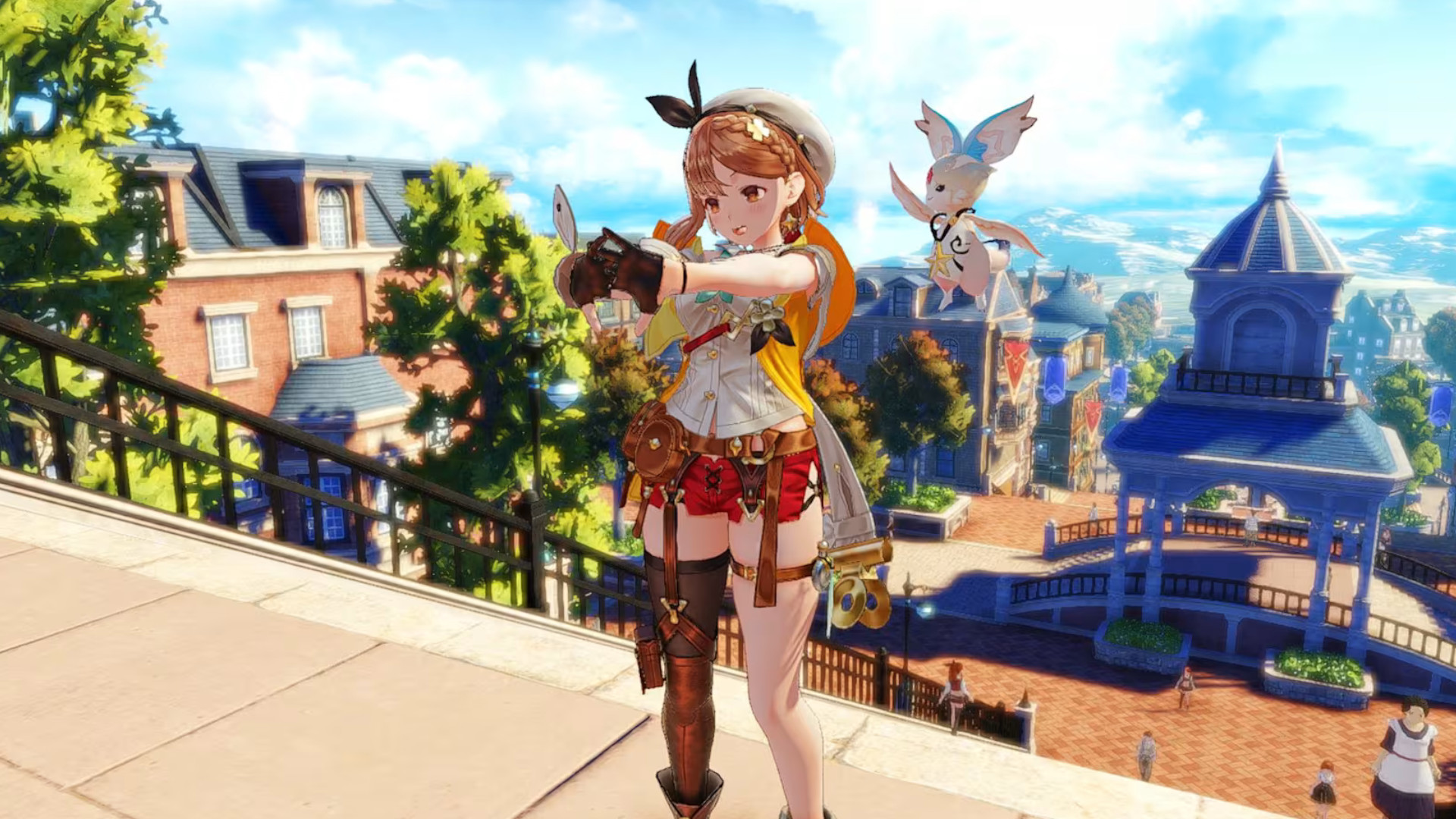 A screenshot of the upcoming Switch 2 game, the Atelier Ryza Secret Trilogy Deluxe Pack