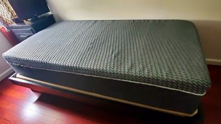The Tuft & Needle Mint Hybrid mattress in a twin