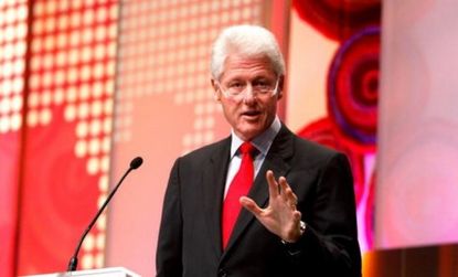 Former president Bill Clinton says it might be necessary to blow up the leak.