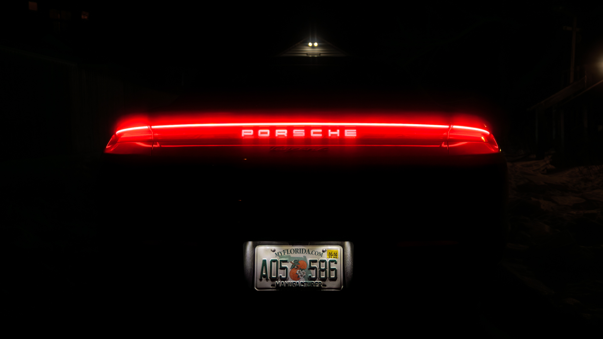 2025 Porsche Taycan test drive.