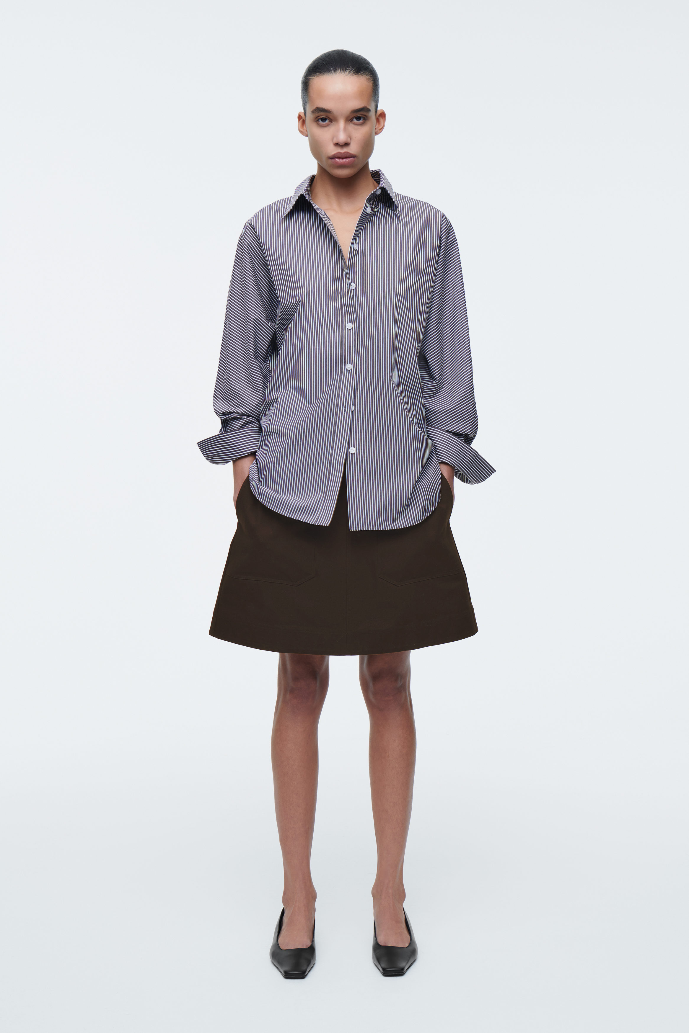 Cotton Mini Skirt