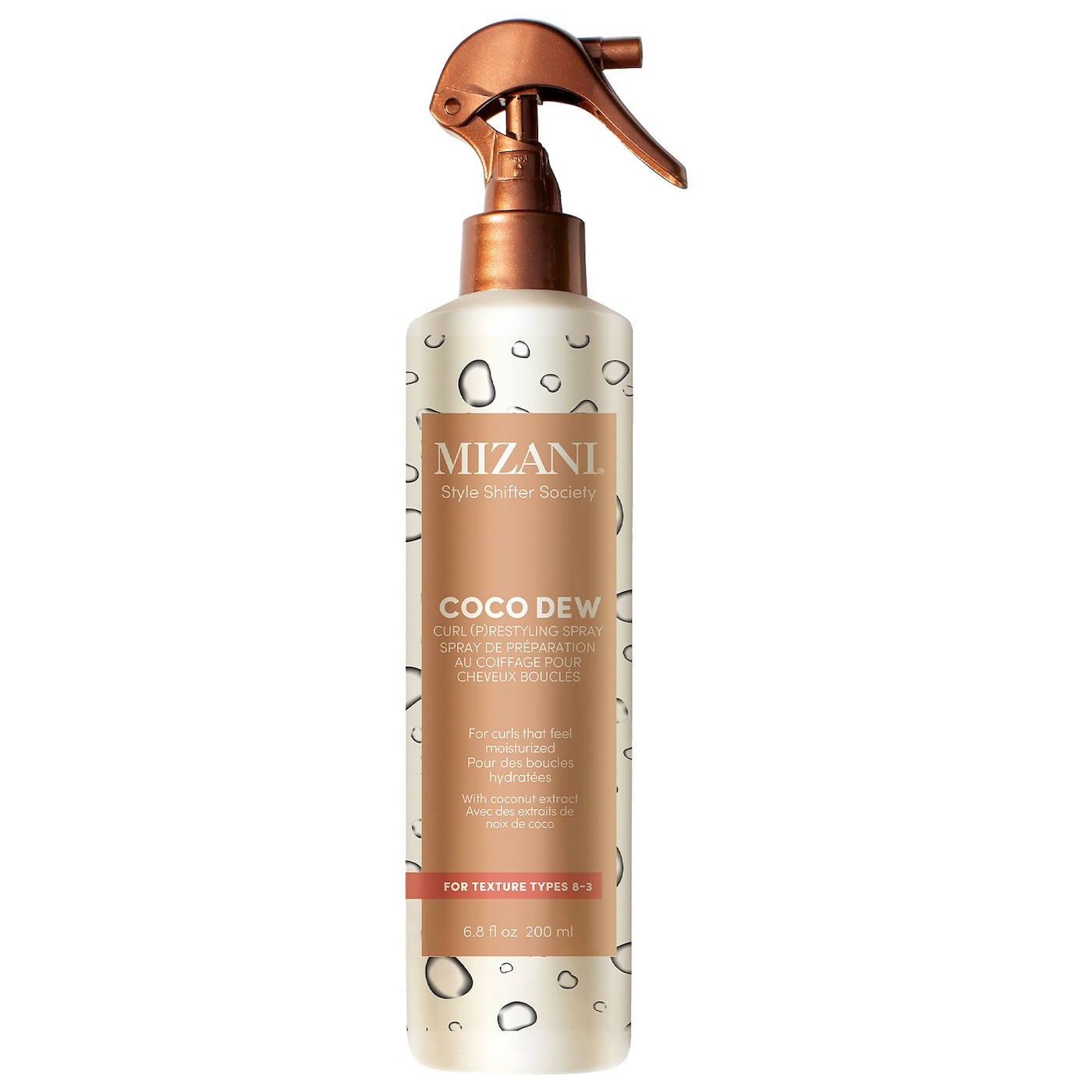 Mizani Coco Dew Curl Defining Refresher Spray