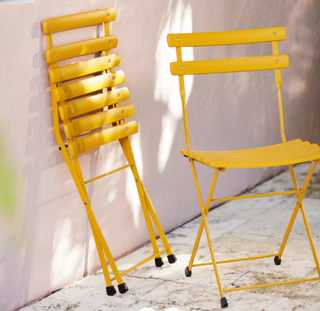 folding outdoor chair set