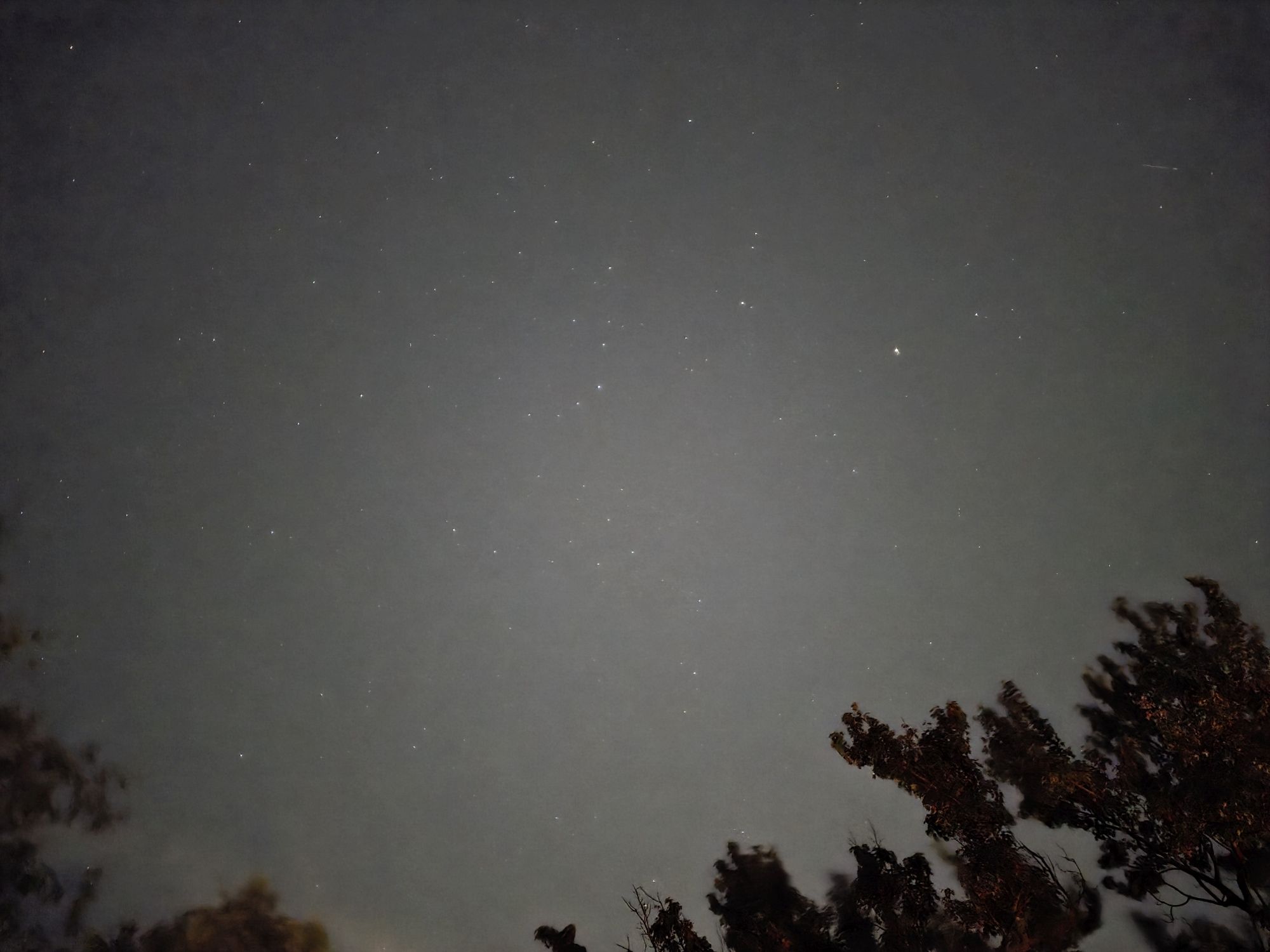 Samsung Galaxy S25 Edge Astrophotography Night Mode Sample.