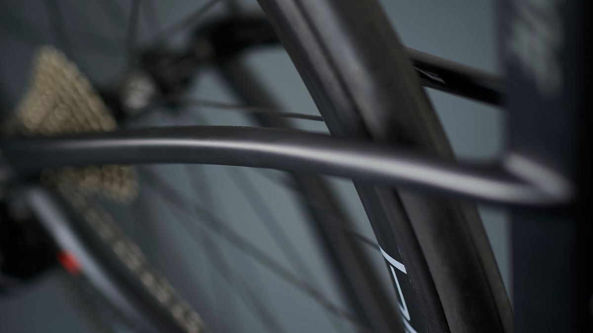 Curved seatstays for increased comfort