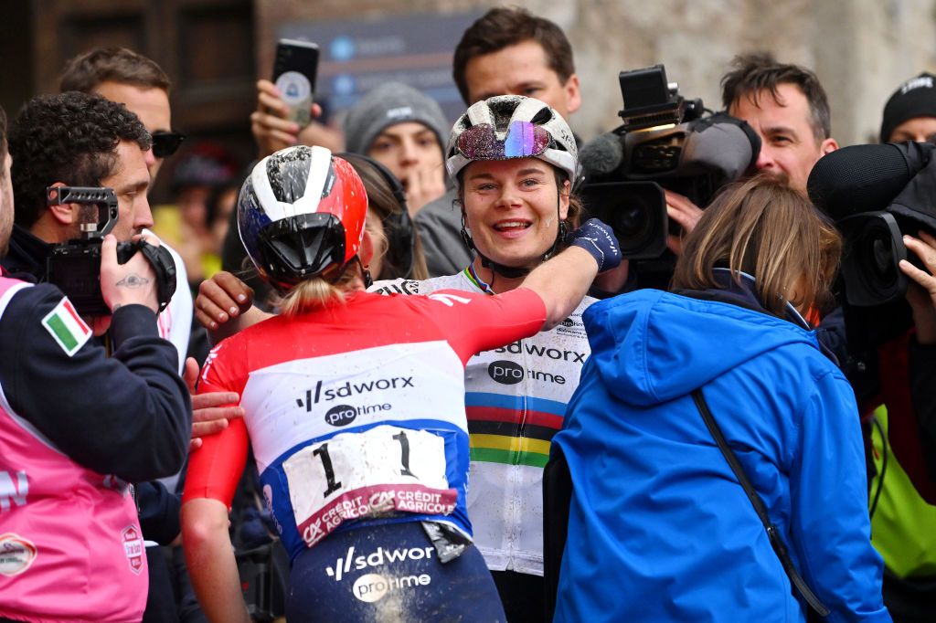 Finale of Strade Bianche women 2024