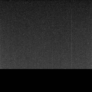 Taken on June 10, 2018, this noisy, incomplete image was the last data NASA's Opportunity rover sent back from Mars.