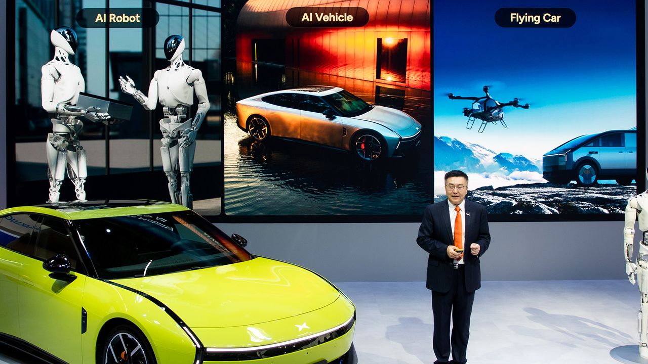 AI robots and flying cars? This isn't the future, this is Xpeng