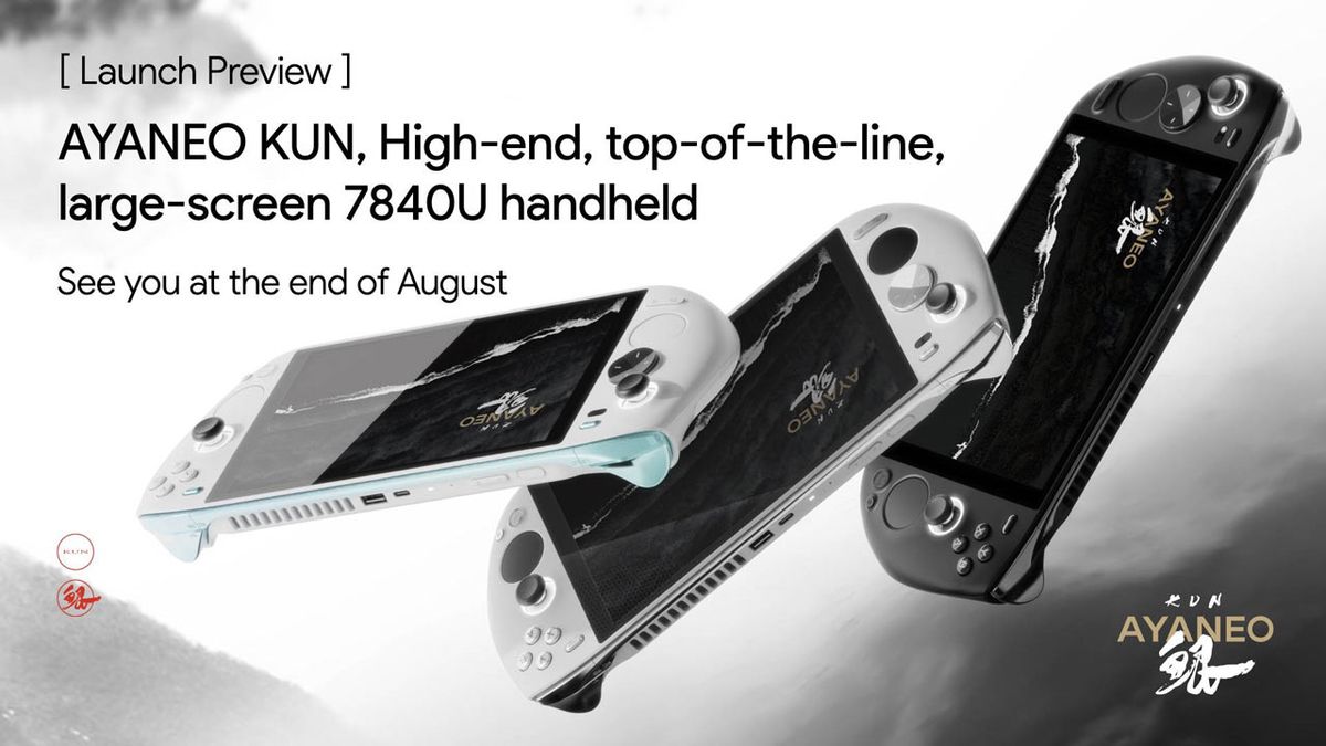 Ayaneo Kun handheld gaming PC