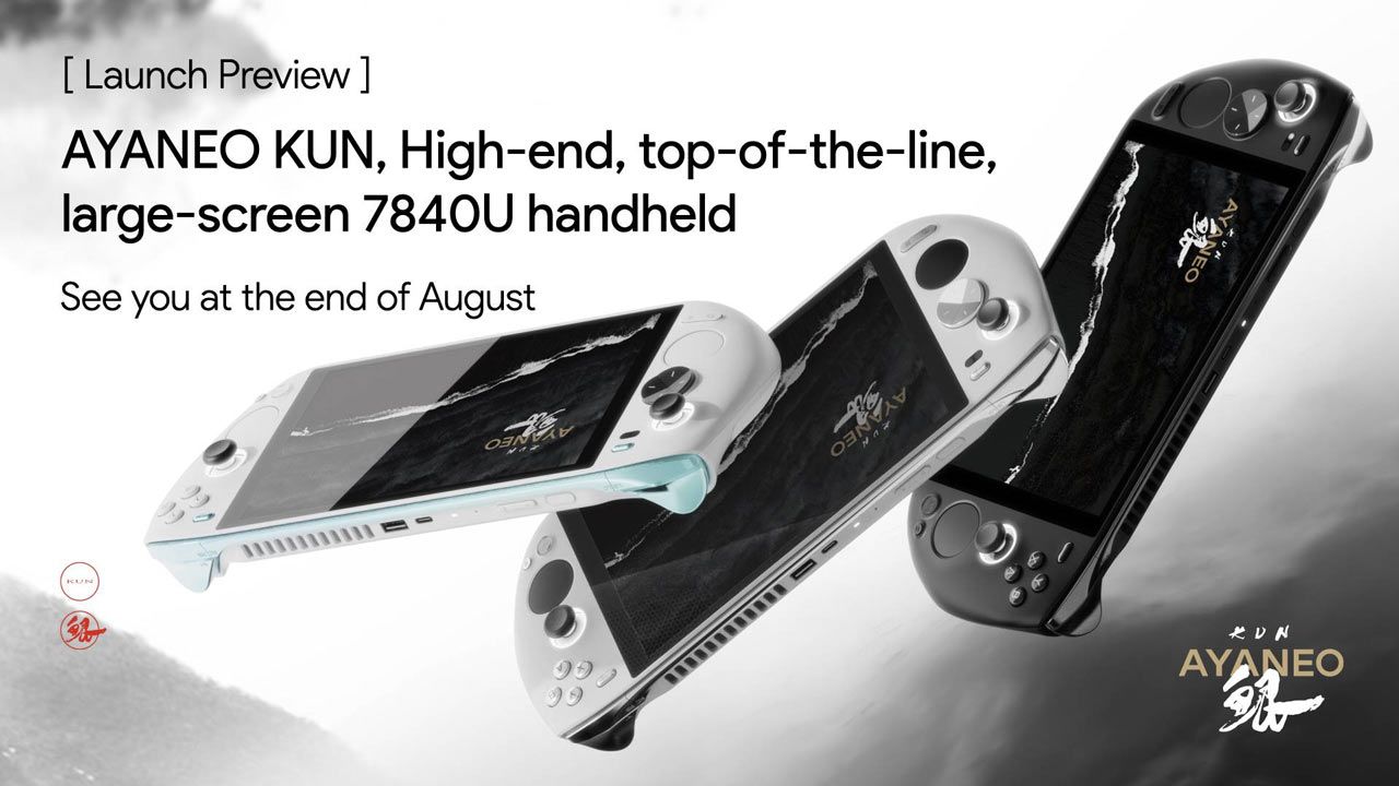 Ayaneo Kun handheld gaming PC