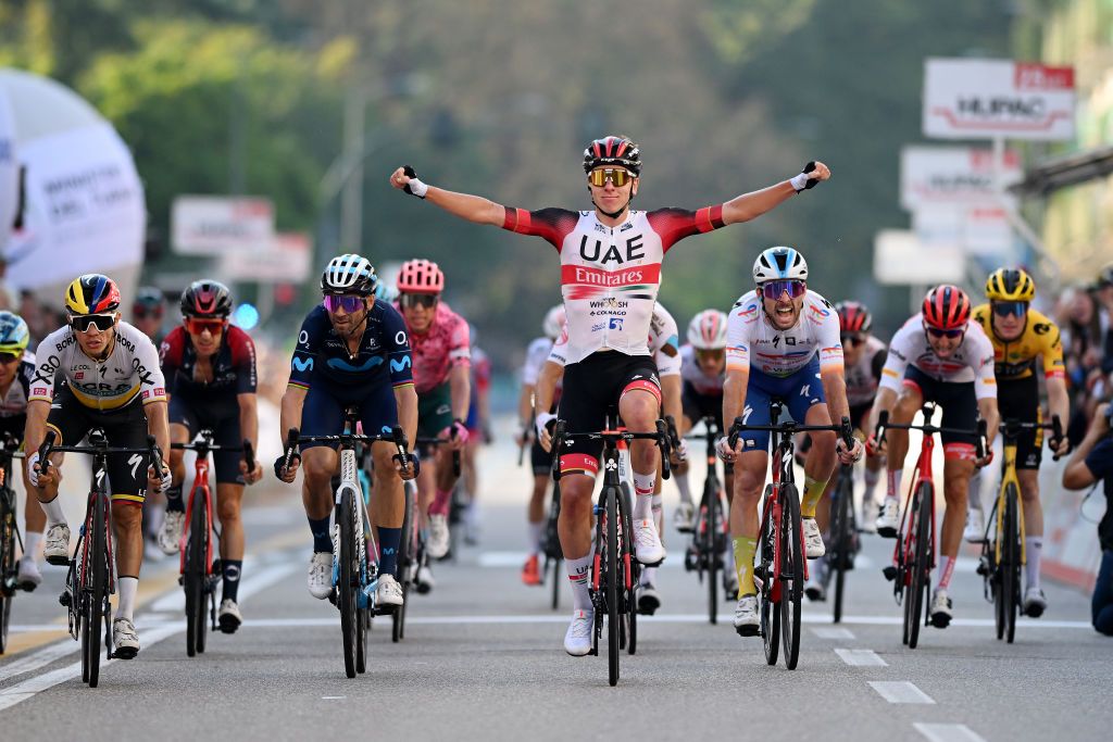 Tadej Pogacar of Slovenia and UAE Team Emirates