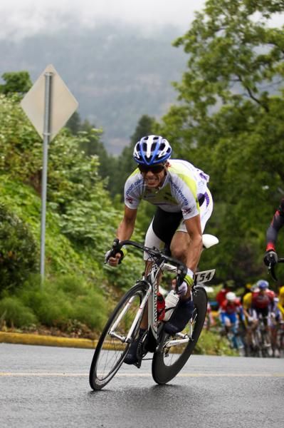 Michael Creed in action during the final stage of the 2010 Mt. Hood Cycling Classic.