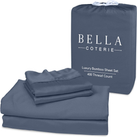 3. Bella Coterie Luxury Queen Bamboo Sheet Setwas $159.99now $129.99...or less at Amazon