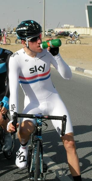 Bradley Wiggins is ready to ride in his British TT champion's jersey