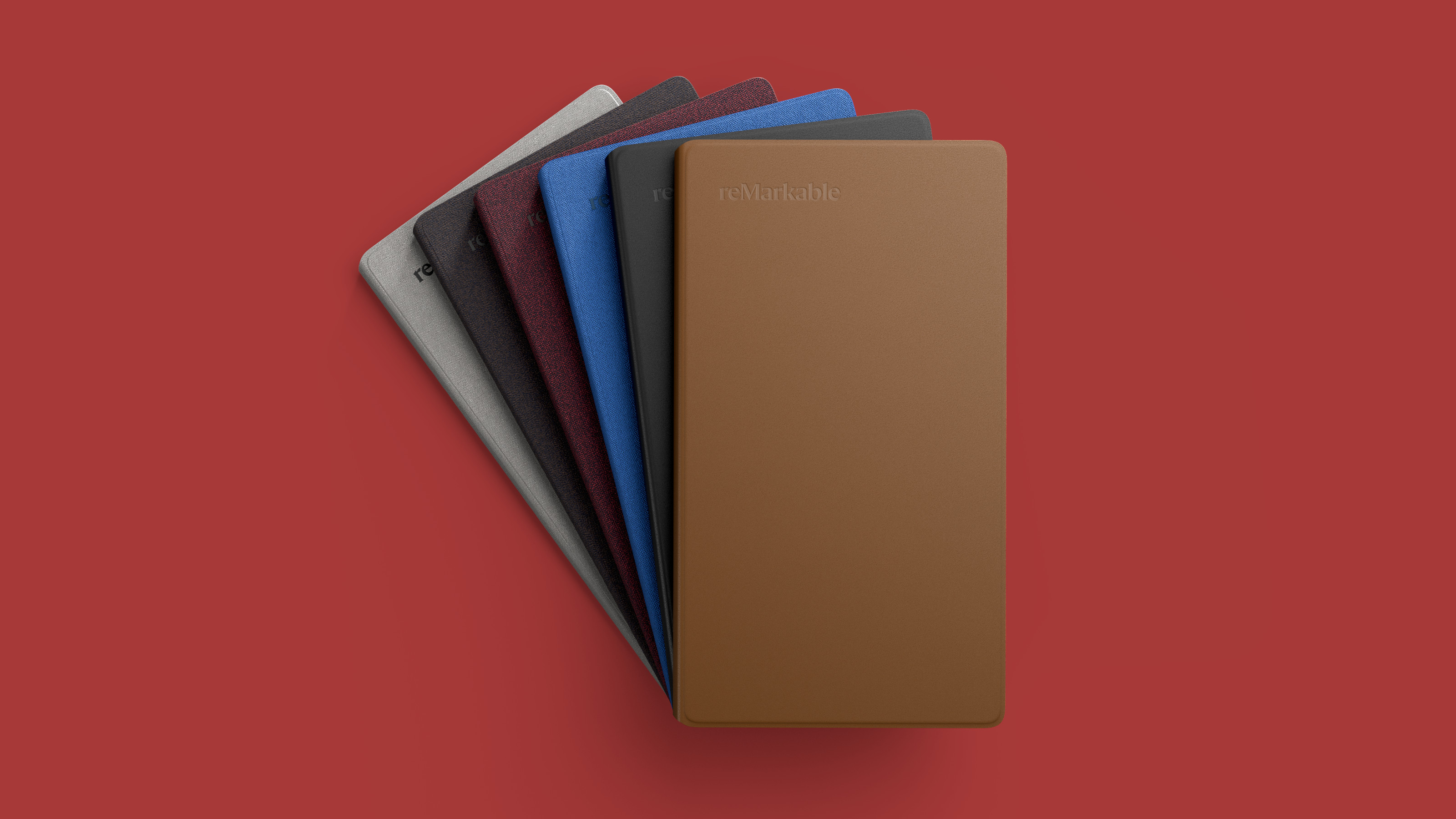The selection of different Book Folio finishes
