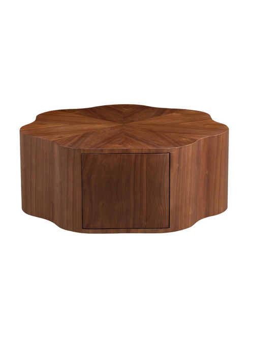 Petal-Shaped Coffee Table 