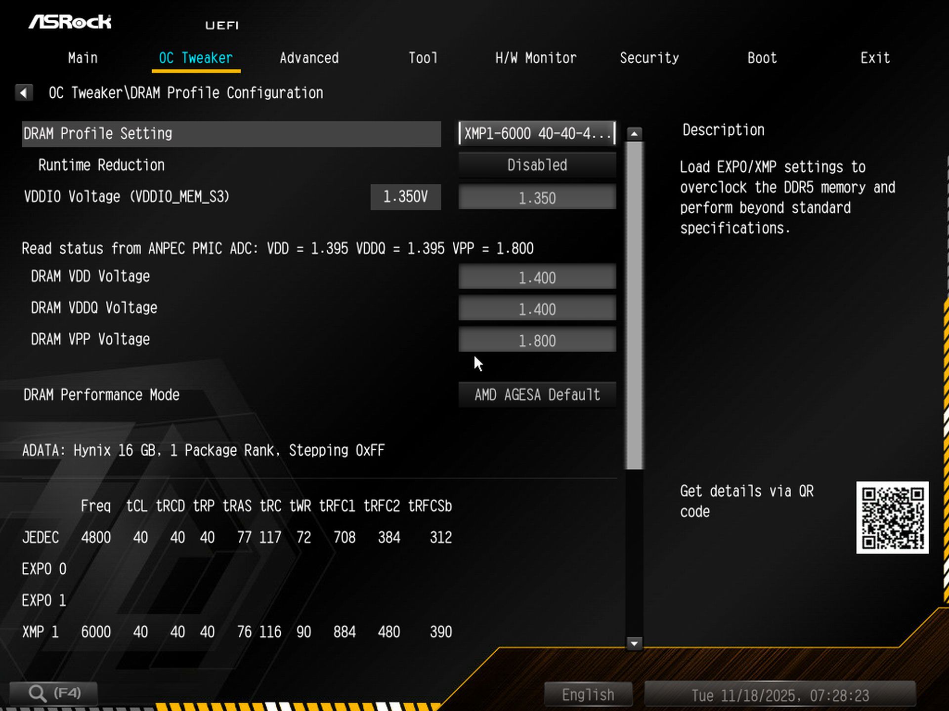 ASRock X870E Taichi OCF - BIOS