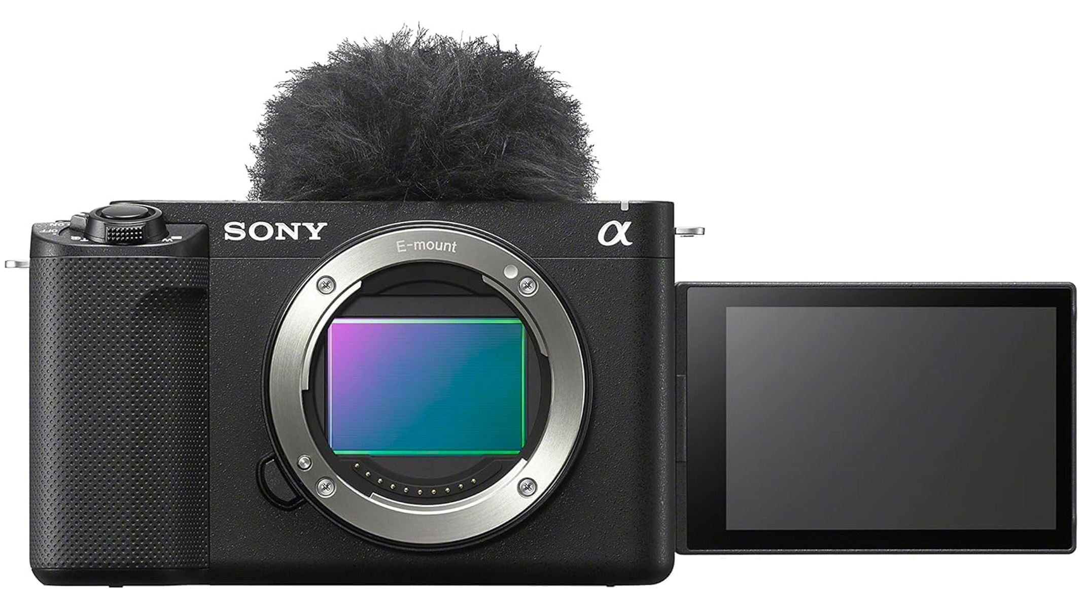 Sony ZV-E1 on a white background