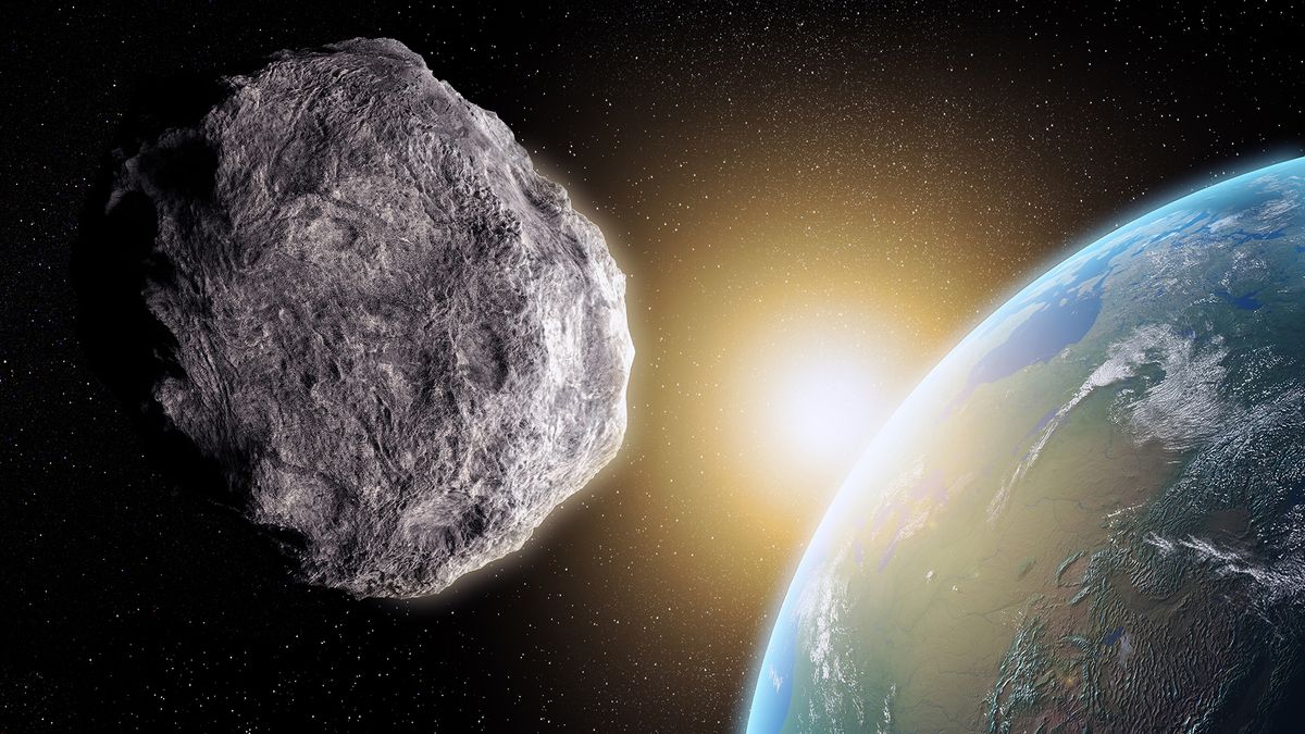 Der Asteroid 2022 KY4 nähert sich am 17. Juli seinem nächsten Punkt