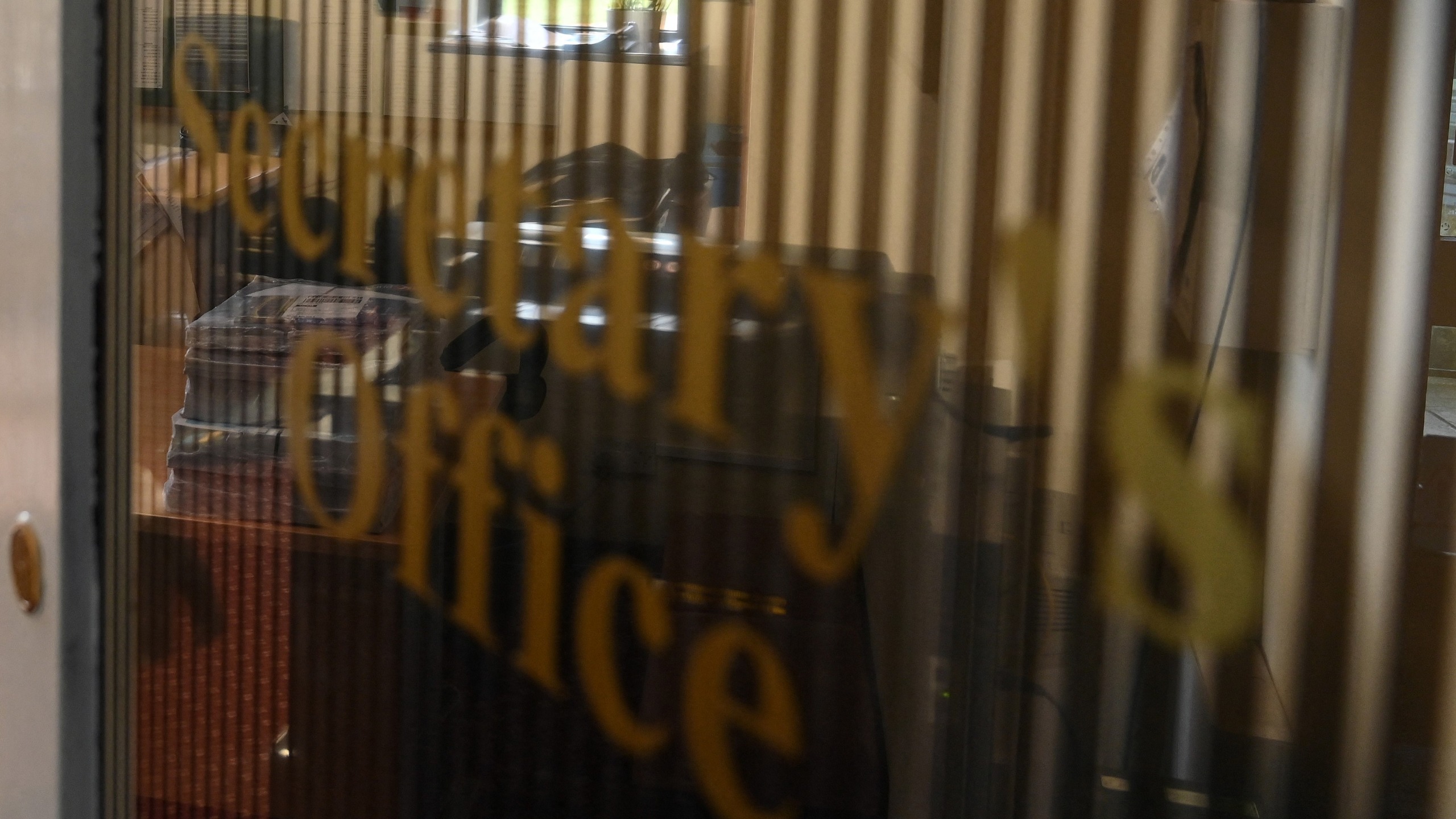 Golf club secretary's office