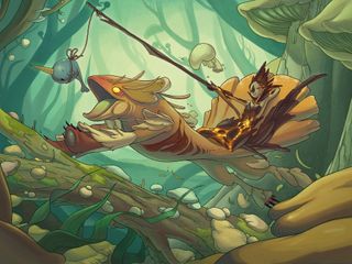 Diversity in art: fantasy illustration by Lauren Brown