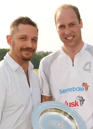 Prince William and Tom Hardy