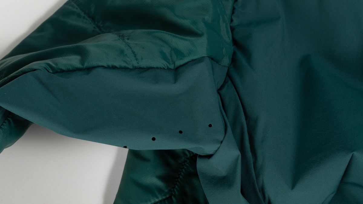 Endura Pro SL Primaloft Jacket II detail of under arm venting
