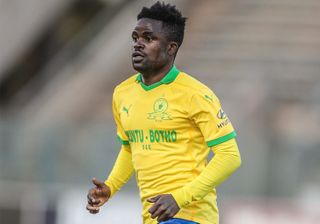 Mamelodi Sundowns midfielder Lesedi Kapinga