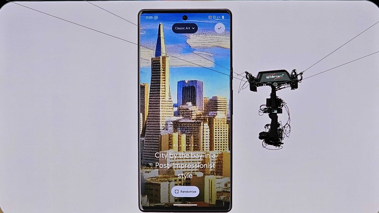 Google AI generative wallpaper