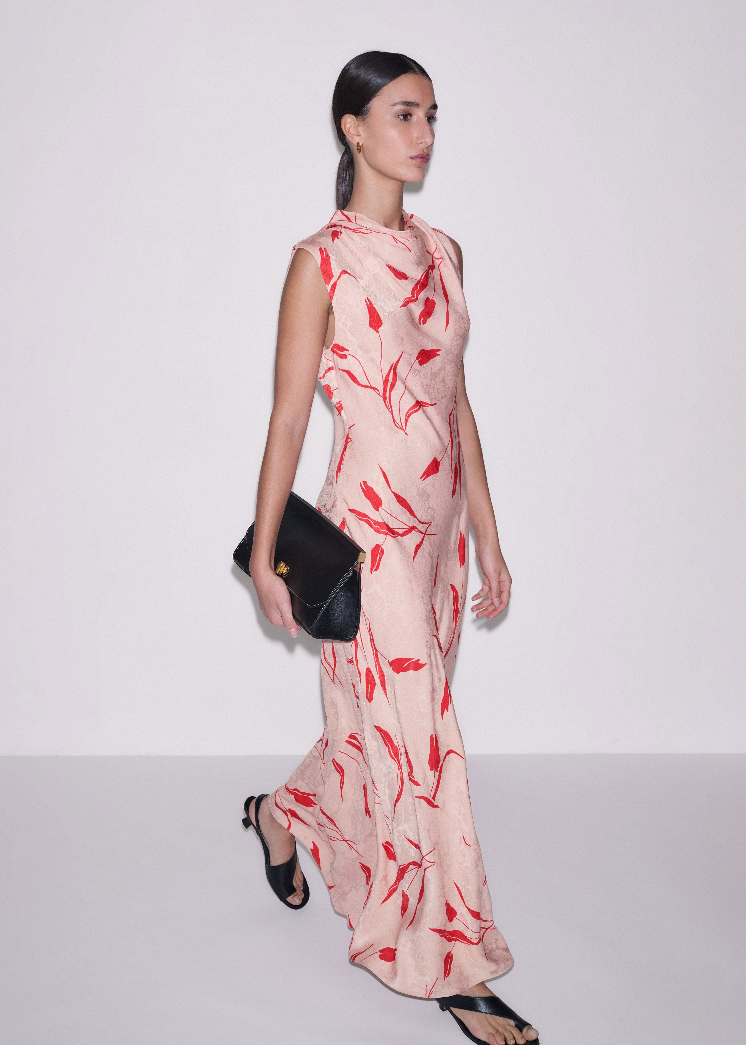 Bias Cut Maxi Dress