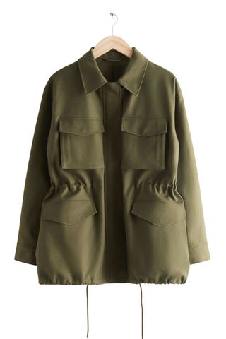 & Other Stories Oversized Collared Jacket