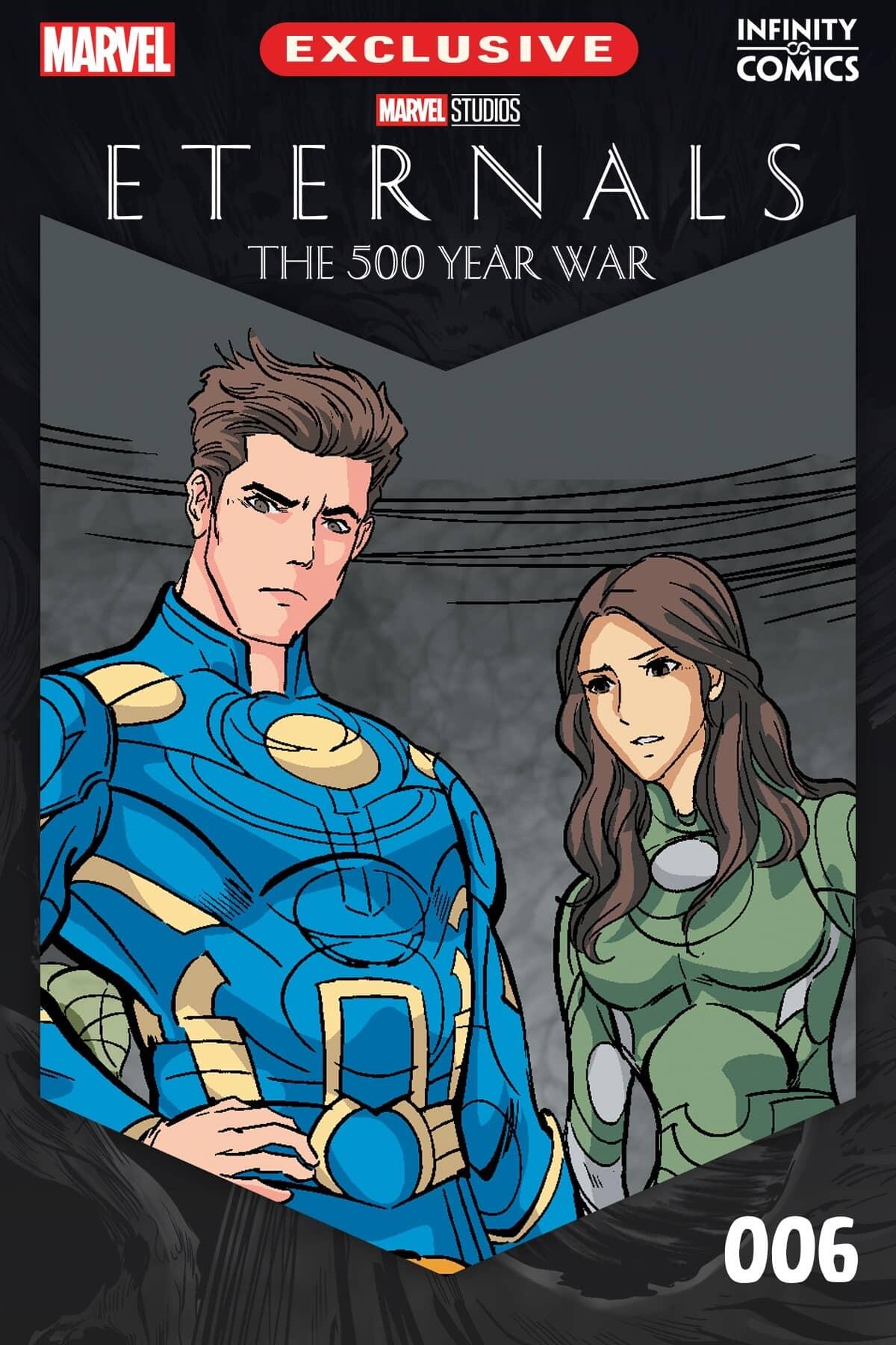 Eternals: The 500 Year War #6 kapağı