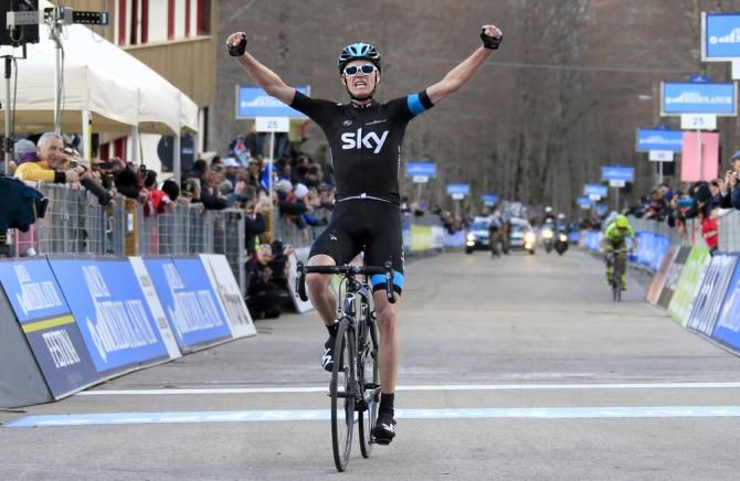 Chris Froome (Team Sky) was too good for Contador and Nibali