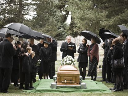 A funeral
