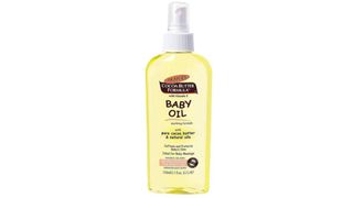 A bottle of Palmers baby oil