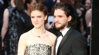 Rose Leslie and Kit Harrington